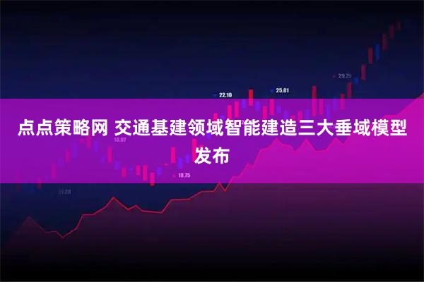 点点策略网 交通基建领域智能建造三大垂域模型发布